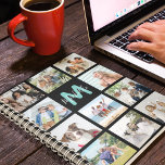 Créez votre propre planificateur de collection de<br><div class="desc">Créez votre propre photo collage personnalisé monogramme annuel planificateur. Avec 11 photos carrés de votre choix sur un arrière - plan noir qui peut être changé en n'importe quelle couleur à l'aide de l'outil "customiser plus loin".</div>