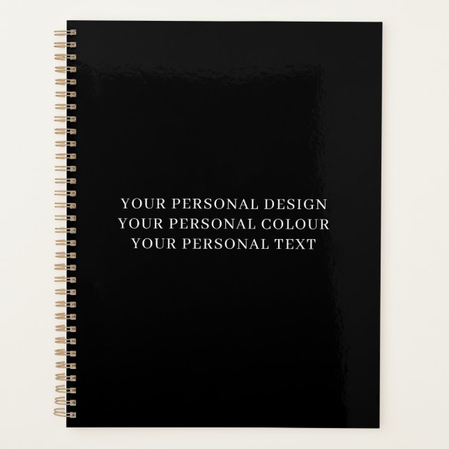 Créez votre propre planificateur de marque personn (Devant)