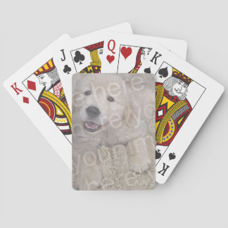 Créez Votre Propre Pont De Cartes De Jeu Photo Ani