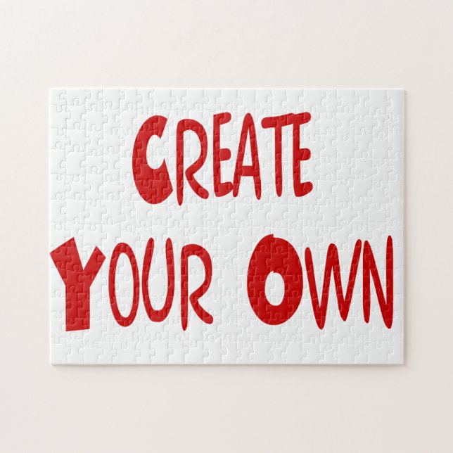 Créez votre propre puzzle (Horizontal)