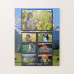 Créez votre propre puzzle de collage photo de fami<br><div class="desc">Faites votre propre plus beau casse-tête de collage photo de famille. Nom de famille,  votre propre photo collage puzzle Vous pouvez le personnaliser et ajouter vos plus belles photos. Super !</div>