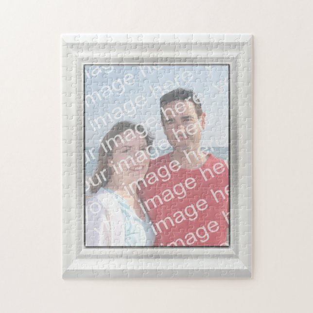 Créez votre propre puzzle encadré de photo (Vertical)