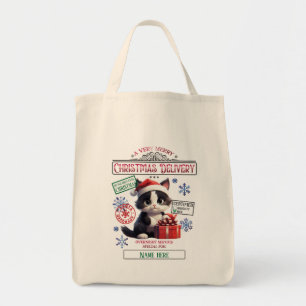 Créez Votre Propre Sac Cadeau de Noël de Chat Mign