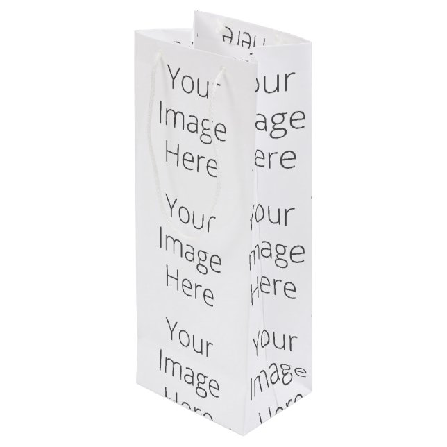 Créez votre propre sac cadeau personnalisé - Vin,  (Dos Angle)