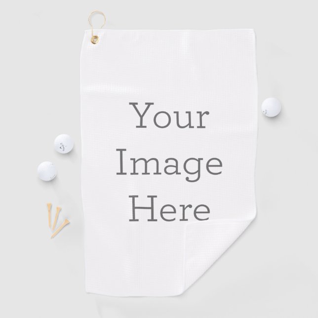 Serviette de golf (En situation)