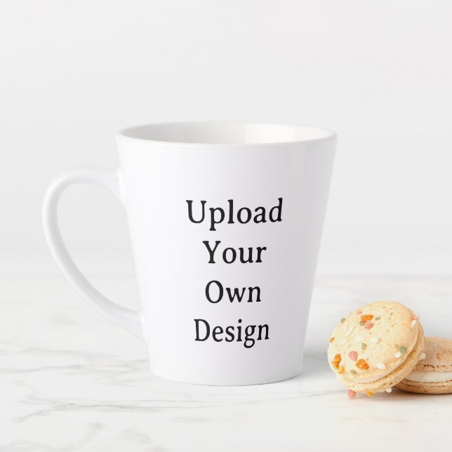 Créez Votre Propre Simple Petit Mug à Latte Person (En situation)