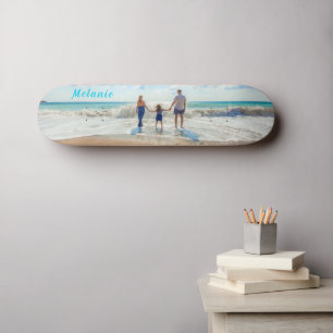 Créez Votre Propre Skateboard Photo avec Nom Perso