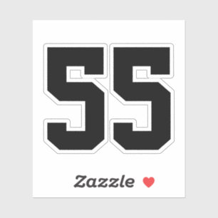Créez votre propre Sticker pour numéros Jersey