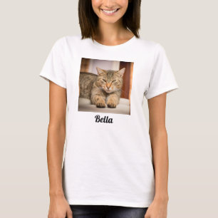 Créez votre propre T-shirt photo pour chat animal