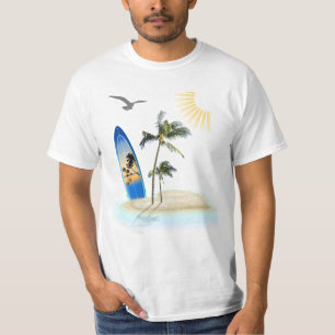 Créez Votre Propre T-shirt Plage Surfing
