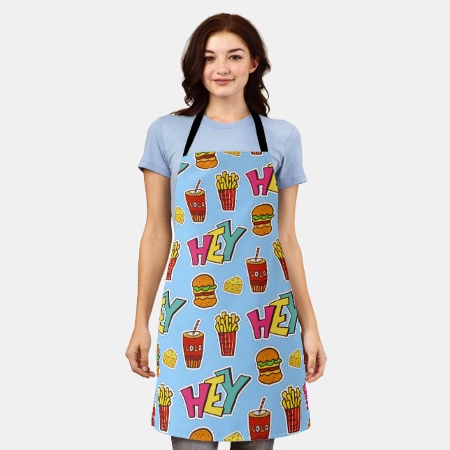 Créez votre propre tablier d'impression simple Piz (Porté)