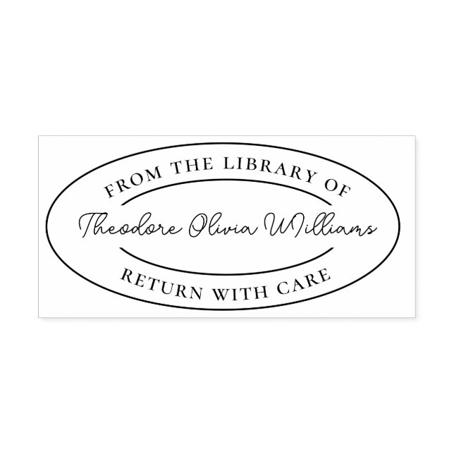 Créez Votre Propre Tampon Encreur De La Bibliothèq (Impression)