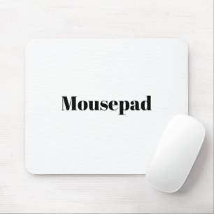 Créez votre propre tapis de souris à design simple