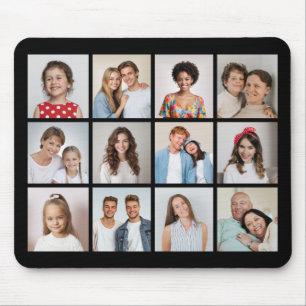 Créez votre propre tapis de souris collage de 12 p