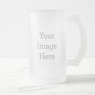 Créez votre propre tasse de bière en verre 16oz