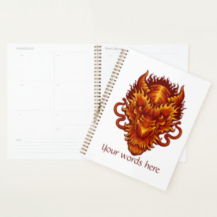 Créez votre propre tête de dragon rouge