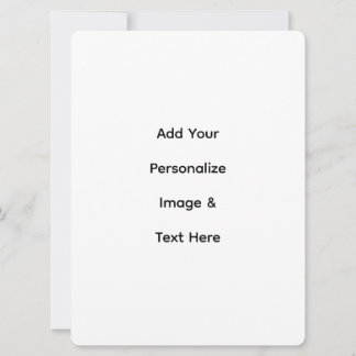 créez votre propre texte personnalisé 6,5" x 8,7 c