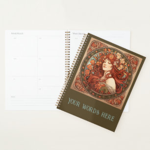 Créez votre propre Virgo Zodiac Art Nouveau