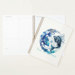 Créez votre propre Zodiac de pois bleus et Turquoi
