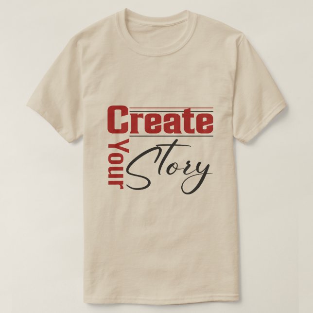 Créez votre t-shirt d'histoire (Design devant)