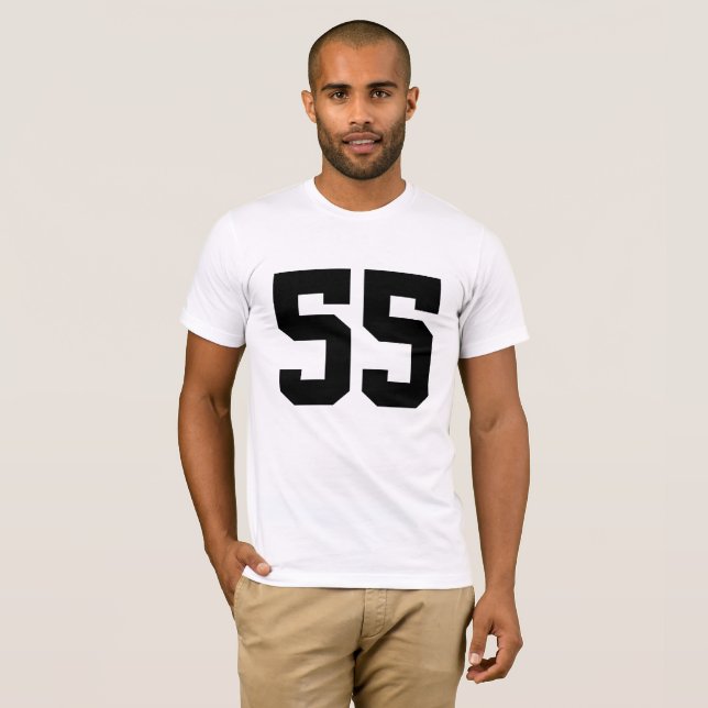 Créez votre T-shirt Jersey Number (Devant entier)