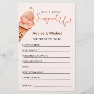 Crème de glace douche nuptiale Conseils & Wis cart