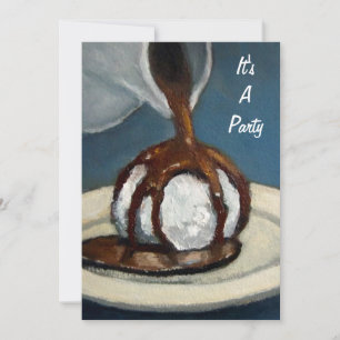 Crème de glace et chocolat : Invitation à la fête 