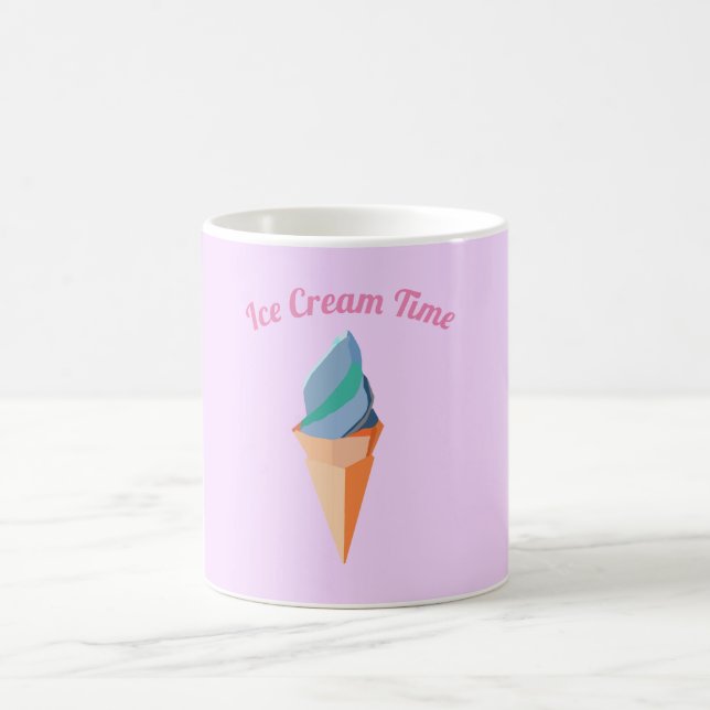 Crème de glace Temps Mug rose (Centre)