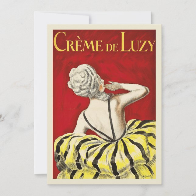 Crème De Luzy | Leonetto Cappiello (Devant)