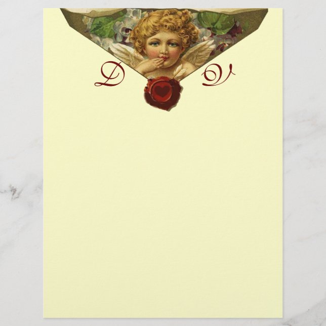 Crème de monogramme de phoque ANGEL HEART WAX (Devant)