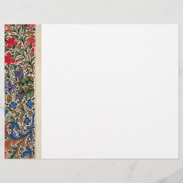 Crème et fleurs (Devant)
