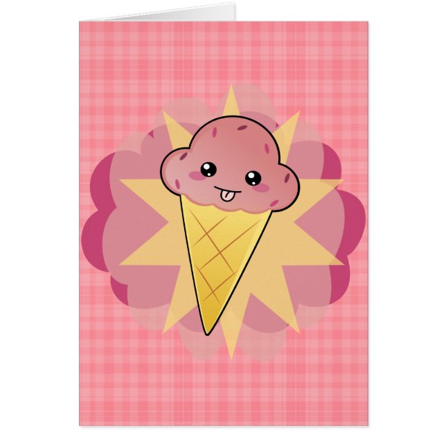 Crème glacée Kawaii (Devant)