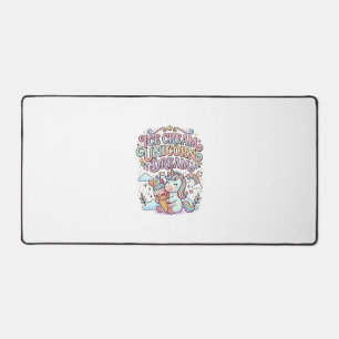 Crème Glacée Licorne Rêve de Licorne Typographie D