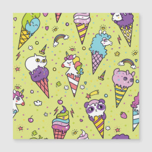 Crème glacée Pop Cute : Motif animal