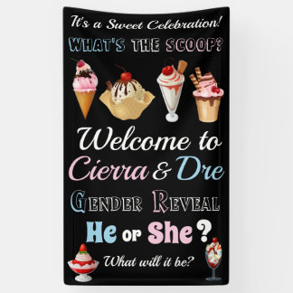 Crème glacée Qu'est-ce que la bannière Scoop?