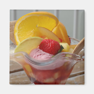 Crème glacée Sundae magnets