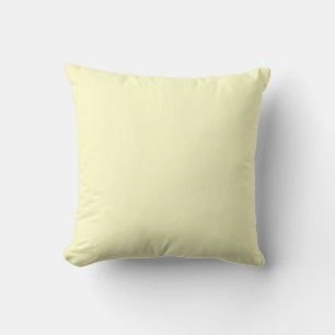 crème solide blanc, jaune pâle coussin