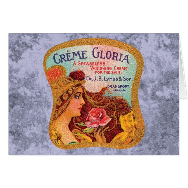 Crème vintage Gloria Vanisant Crème de peau (Devant horizontal)