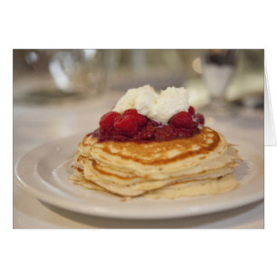 Crêpes aux framboises
