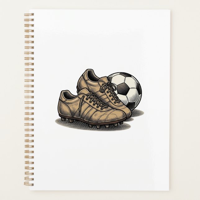 Crépuscule Crampons De Football Et Conception De T (Devant)