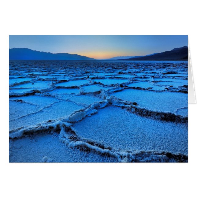 crépuscule, Death Valley, Californie (Devant horizontal)