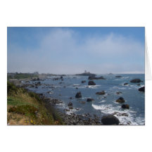Crescent City Pacific Ocean View Notecard