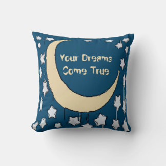 Crescent Lune Starry Night Jeter Oreiller