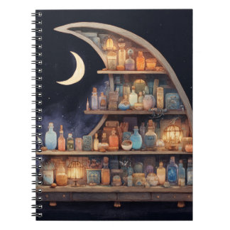 Crescent Moon Potion Carnet étagère