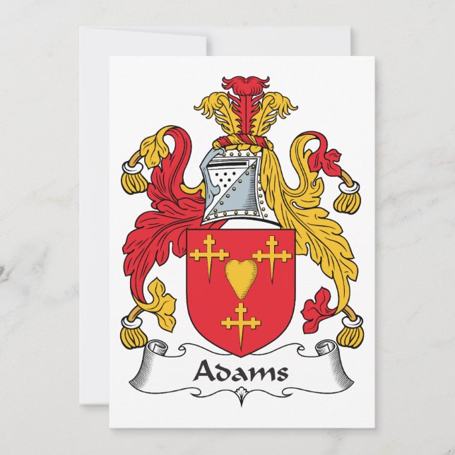 Crest de la famille Adams (Devant)