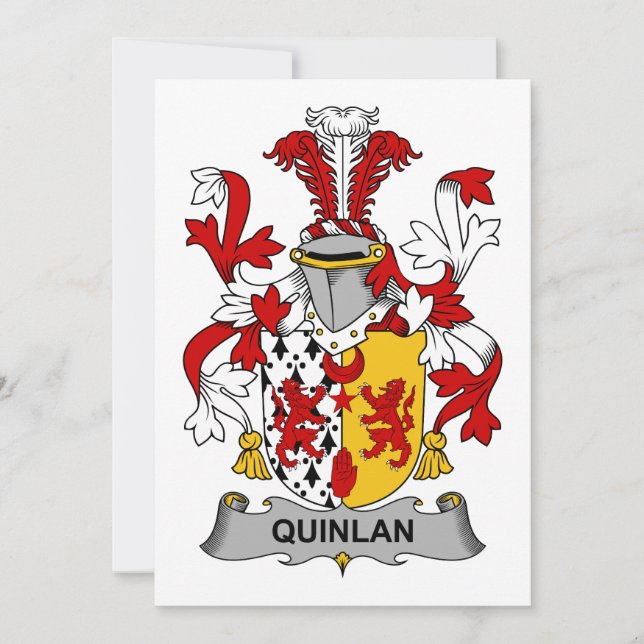 Crest de la famille Quinlan (Devant)