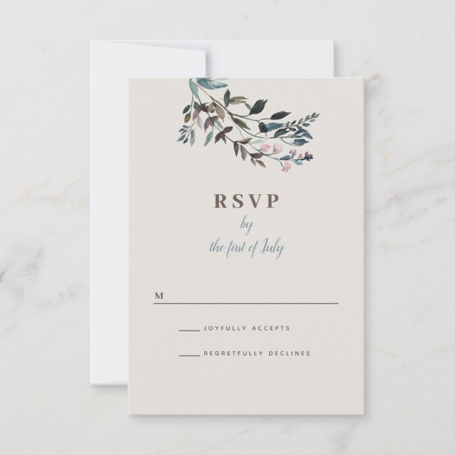 Crest jardin | Eggshell | Réponse du Mariage (Devant)
