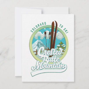 Crested Butte Mountain Colorado logo Ski