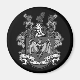 Crête de chauve-souris grise - Aimant
