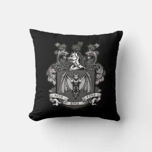 Crête de chauve-souris grise - Oreiller (Personnal